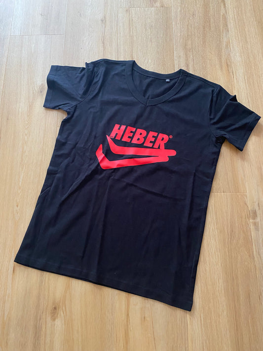 Der Heber T-Shirt mit schwarzem oder rotem Logo